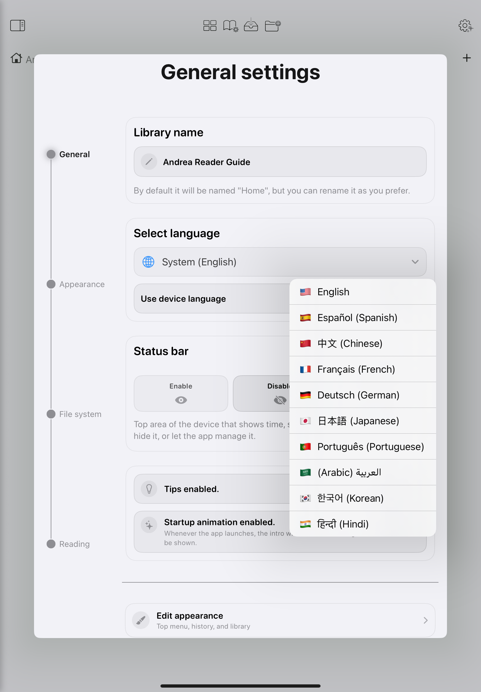 General Settings 2